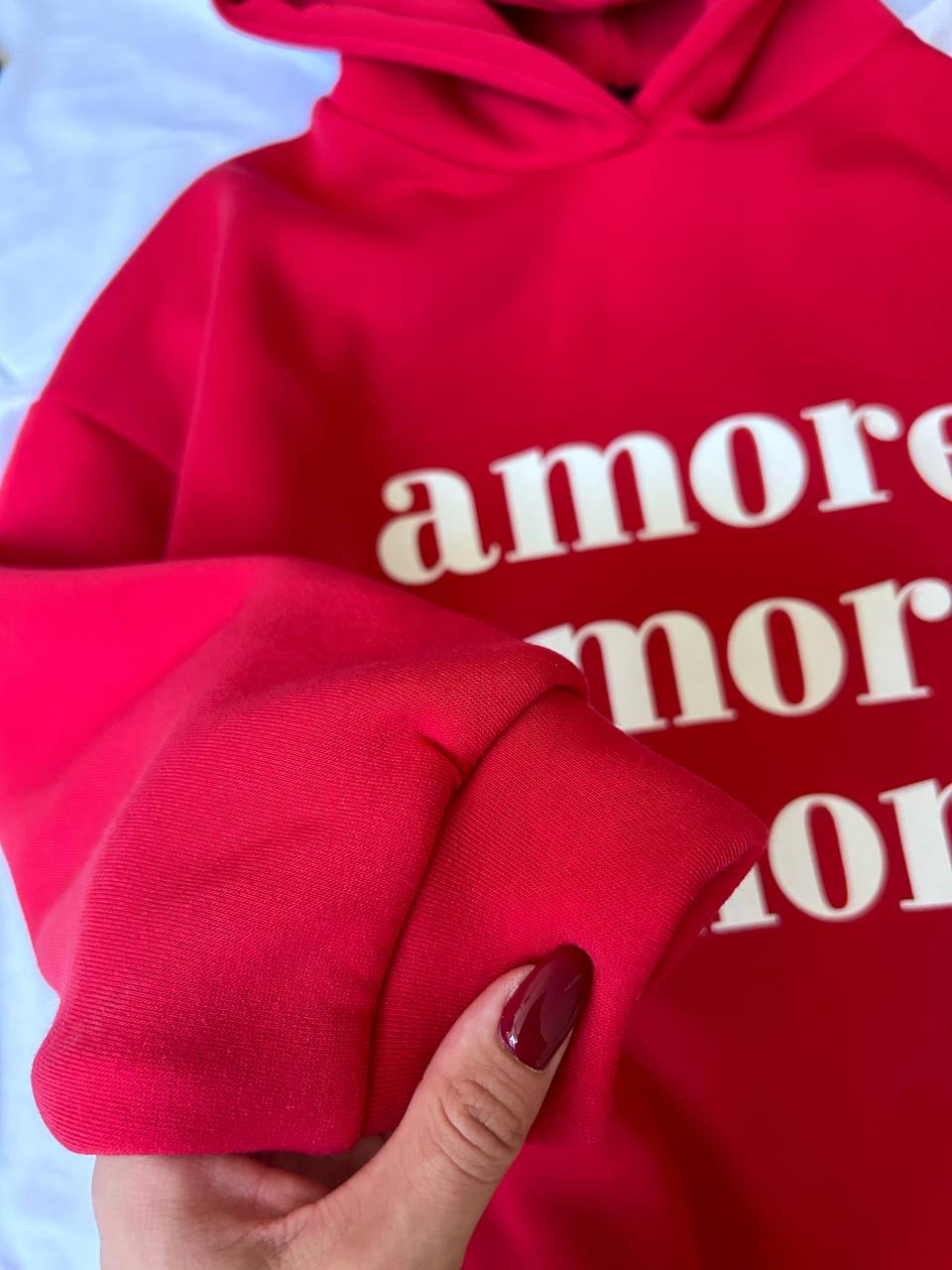 Тепле худі “Amore”