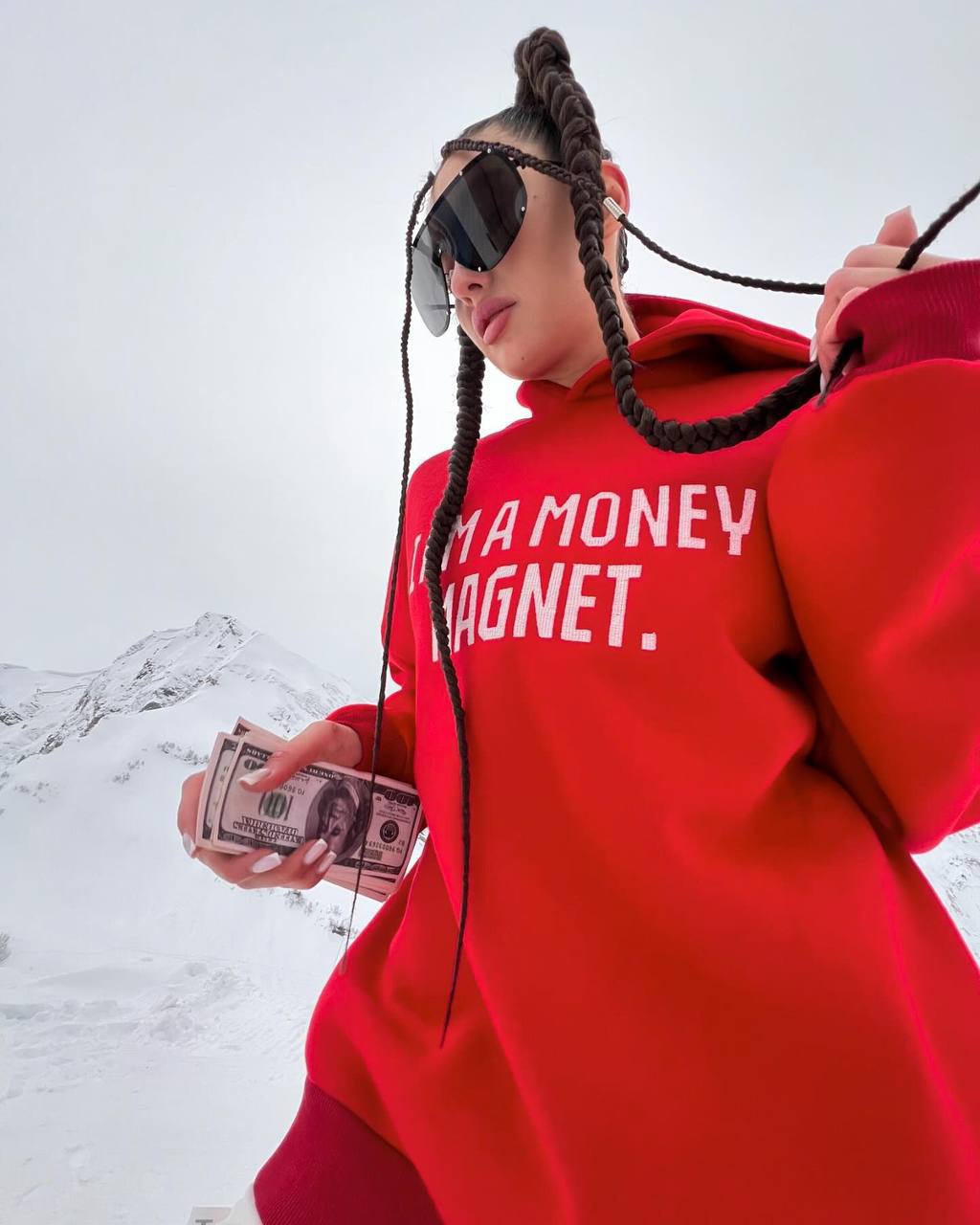 Тепле худі “I am a money magnet”