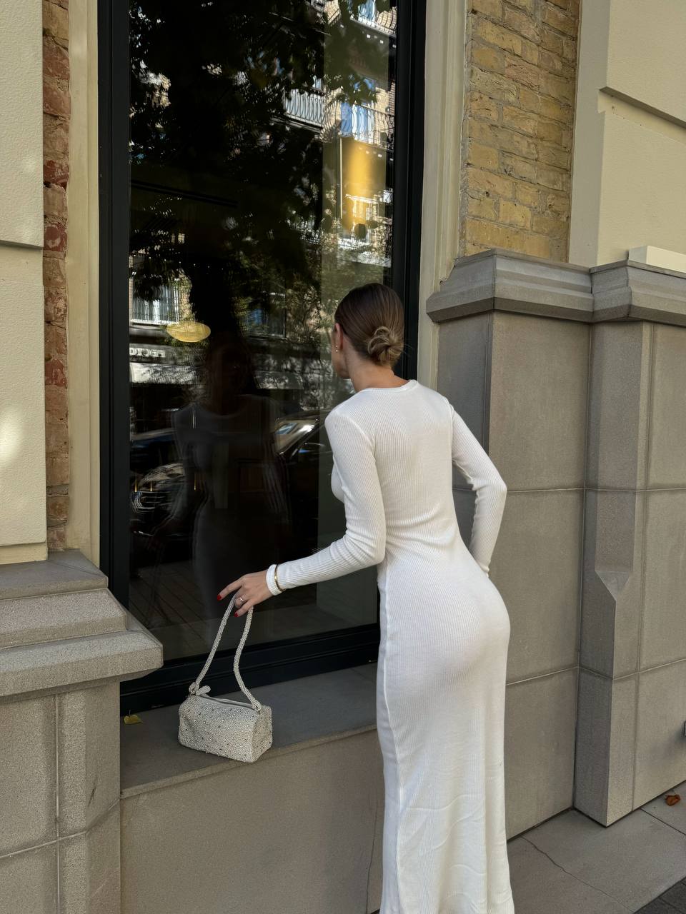 Тепла сукня з ангори